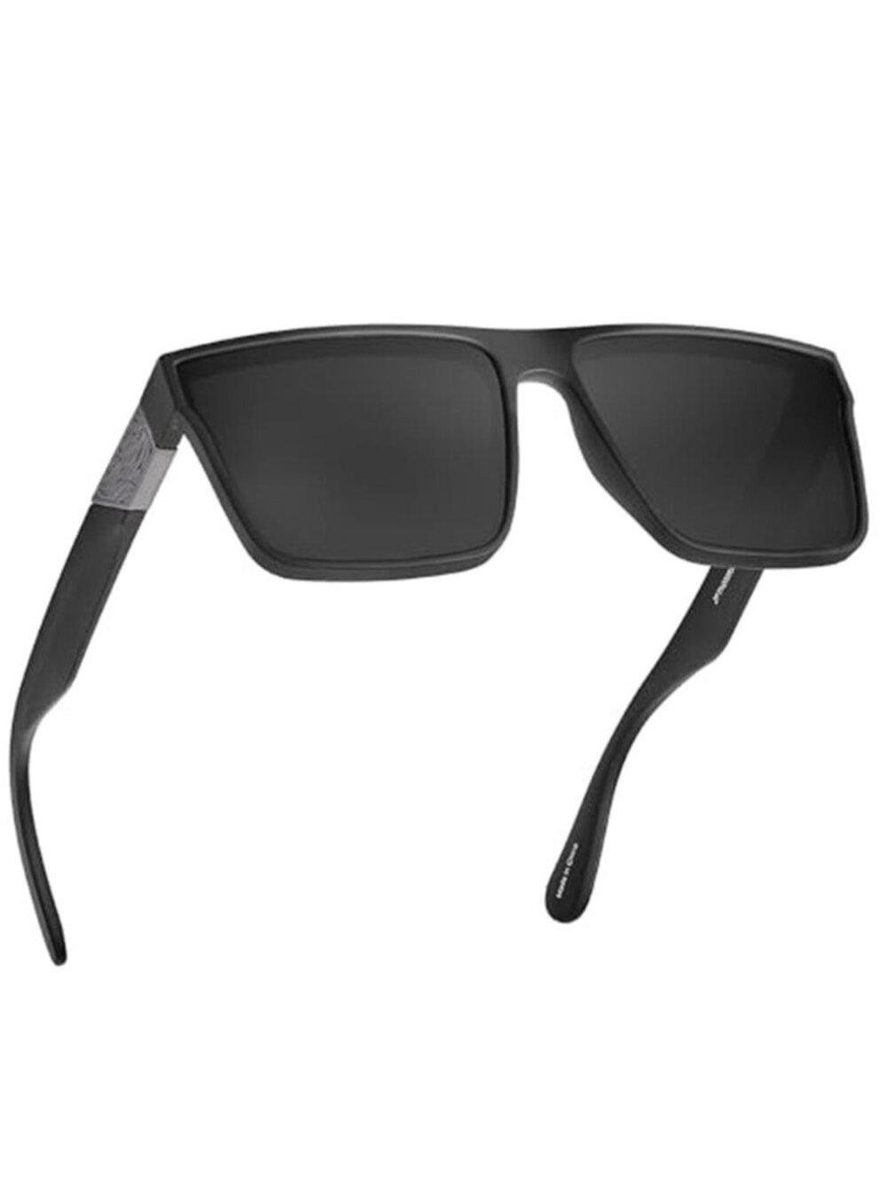 Oversized Square Polarized Sunglasses UV400 Retro Flat Top Driving Men Women